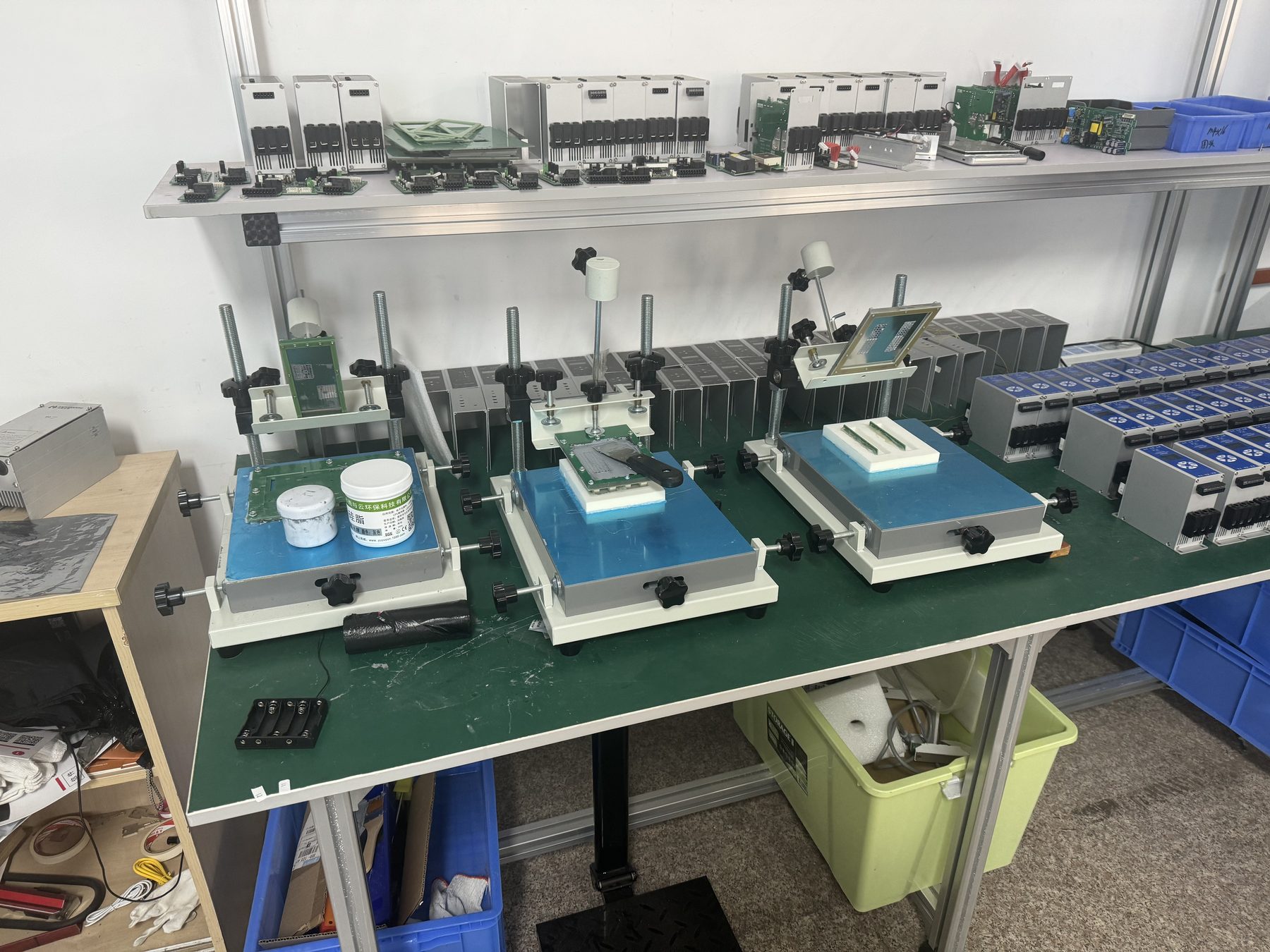 ShunCtrl production and test stations, Songjiang Shanghai